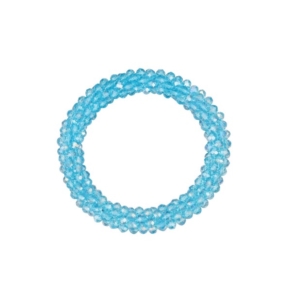 Blue Crystal Stretch Bracelet