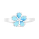 Flower Ring (1/2 ct. t.w.) in Sterling Silver