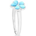 Flower Ring (1/2 ct. t.w.) in Sterling Silver