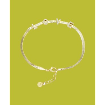 14K Gold Flash-Plated Crystal 