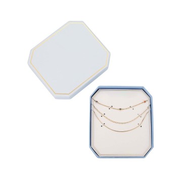 14K Gold Flash Plated Multi Color Cubic Zirconia 3-Piece Layered Chain Necklace Set with Extender