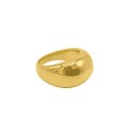 14K Gold Plated Dome Ring
