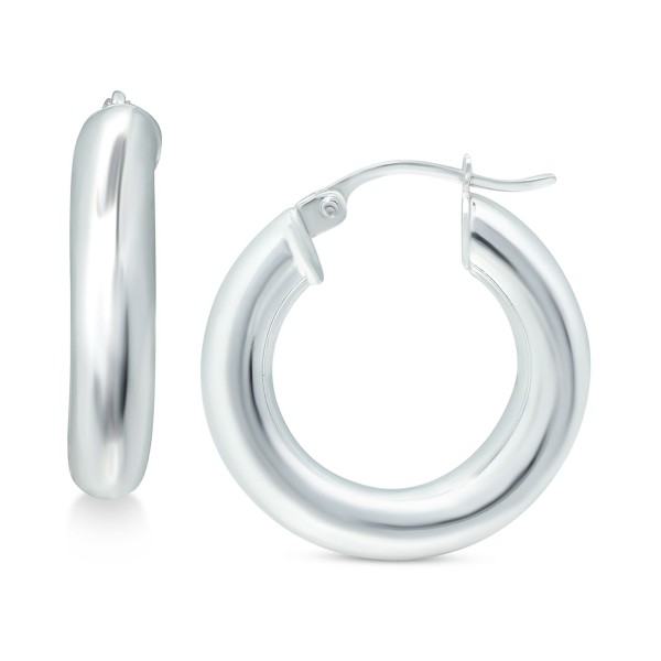 Polished Hoop Earrings