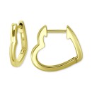 Chic 18k Gold-Plated Twist Hoop Earrings, 40mm in Sterling Silver