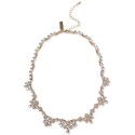 Gold-Tone Crystal Statement Necklace, 16-1/2