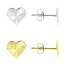 Glamorous Tri-Tone Pavé Wavy Rings Set in Silver, Gold Plated, and 18K Rose Gold