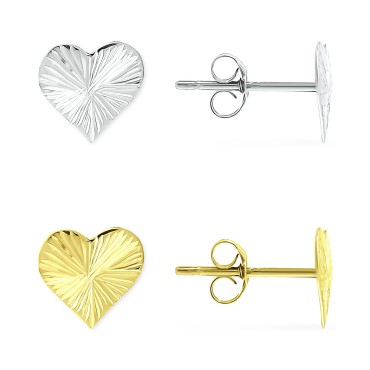 Glamorous Tri-Tone Pavé Wavy Rings Set in Silver, Gold Plated, and 18K Rose Gold