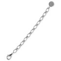 Extension Chain, Silver-Tone Link Extension