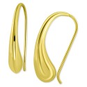 Polished Polished Teardrop Threader Earrings